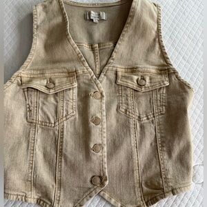 Love Tree denim vest